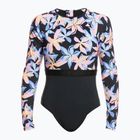 Einteiliger Badeanzug ROXY Active anthrazit kiss für Damen