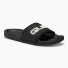 Quiksilver Herren Rivi Wordmark Slide II Flip-Flops schwarz 1