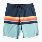 Herren-Badeshorts Billabong All Day HTR Stripes OG blau