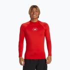 Herren Quiksilver Saturn UPF50 hohes Risiko rot schwimmen Longsleeve