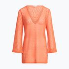Roxy Love Coastline Beach Damen V-Ausschnitt Kleid apricot brandy