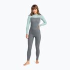 Damen Schwimm-Neoprenanzug ROXY 4/3 mm Prologue Back Zip GBS Wetsuit ice green