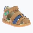 Kickers Kick Pod camel/navy Kindersandalen