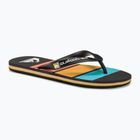 Herren Quiksilver Molokai Stripe Flip Flops schwarz 1