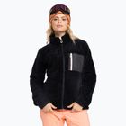 Damen ROXY Alabama Full Zip Solid Sweatshirt true black