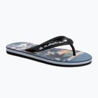 Quiksilver Molokai Art 25 Jugend flip flops feurig coronet blau tropicamo