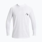 Herren Rashguard Quiksilver DNA Bubble Logo white