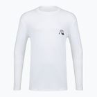Herren Rashguard Quiksilver DNA Bubble Logo white
