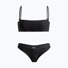 Zweiteiliger Damen-Badeanzug ROXY Bandeau Cheeky anthrazit