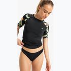 Damen-Badeshirt ROXY Lycra Bedruckt anthrazit Inselflucht