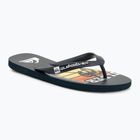 Herren Quiksilver Java Art Flip Flops blau 5