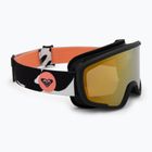 Kinder-Snowboardbrille ROXY Missy big flowers/clux ml orange