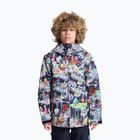Kinder-Snowboardjacke DC Basis Print Youth outer world black