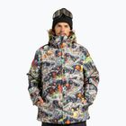 Herren Snowboardjacke DC Basis Print outer world black