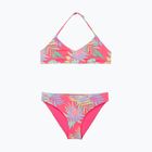 Kinder-Badeanzug zweiteilig ROXY Aquarella Tri Bralette Set sangria sunset