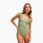 Damen Badeanzug einteilig ROXY Elongated oil green