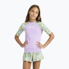 Kinder-Schwimmshirt ROXY Active RG Lycra XMGB oil green letter up