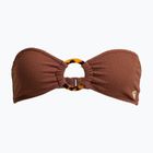 Oberteil des Badeanzugs ROXY Sunshine Bandeau cappuccino