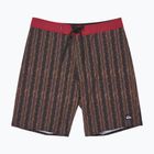 Herren Badeshorts Quiksilver Surfsilk Straight 20" black horizons