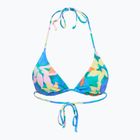 Oberteil des Badeanzugs Billabong Sol Searcher Multi Triangle aqua flowers