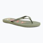 Damen Flip-Flops ROXY Sandy III oil green