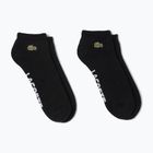 Lacoste Herrensocken RA2653 2 Paar schwarz/schwarz