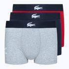 Lacoste Boxershorts 5H1803 BCK 3 Paar navy blau/silber china/rot