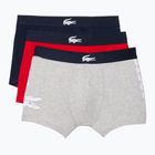 Lacoste Boxershorts 5H1803 BCK 3 Paar navy blau/silber china/rot