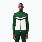 Sweatshirt Hoodie Herren Lacoste SH2646 green / white / navy blue