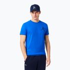 Tennis-Shirt Herren Lacoste TH1044 gipsy white/navy blue