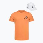 Herren-T-Shirt + Mütze Lacoste TH1044 blossom/white