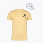 Herren-T-Shirt + Mütze Lacoste TH1044 soya/white