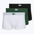 Herrenboxershorts Lacoste 5H5441 3 pack white/green/black