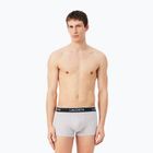 Herrenboxershorts Lacoste 5H1300 3 pack silver chine/flagstone/black
