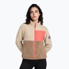 Fleecejacke für Damen Aulp Vista Sherpa taupe 1