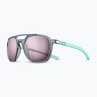 Sonnenbrille Julbo Slack Spectron HD grey translucent glossy/mint matte