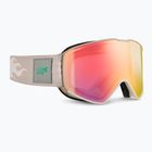 Skibrille Julbo Cyrius X Reactive High Contrast beige/flash red