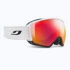 Skibrille Julbo Hit Spectron white/black/flash red