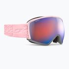 Skibrille Julbo Hit Spectron pink/gray/flash violet