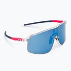 Julbo Dencity Spectron 3 glänzend Kristall/fluoreszierend rosa/blau Fahrradbrille