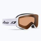 Kinder-Skibrille Julbo Atome Chromakids white/brown