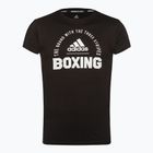 Herren adidas Boxing T-Shirt schwarz/weiß