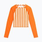 Schwimm Longsleeve  Damen Picture Pearling 50+ L/S lines orange