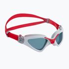 Aquasphere Kayenne Schwimmbrille grau / rot / Gläser dunkel EP3141006LD