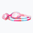 TYR Swimple Tie Dye Non-Mirrored rosa/rosa/weiß Kinder Schwimmbrille