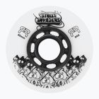 Inlinerrollen FR Skates Street Invaders Wheels 80mm/84A X4 white/black