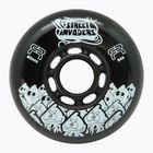 Inlinerrollen FR Skates Street Invaders Wheels 84mm/84A X4 black/black