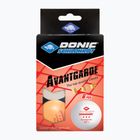 DONIC Schildkröt 3-Star Avantgarde Ball Poly 40+ 6 Stück Tischtennisbälle farbig 608533