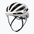 Fahrradhelm ABUS Taipan LED shiny white