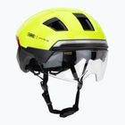 Fahrradhelm mit Blinker ABUS Hyp-e Ace signal yellow